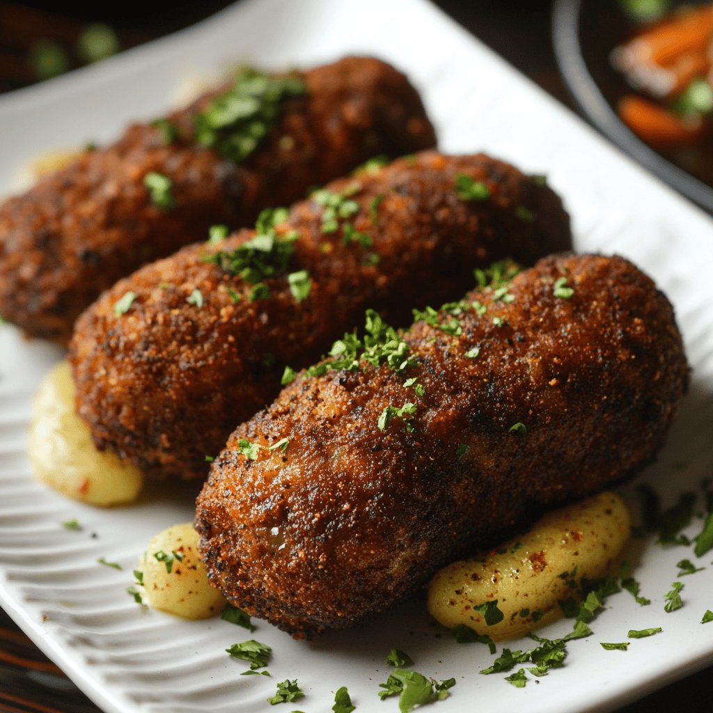 Croquetas caseras de carne de puchero