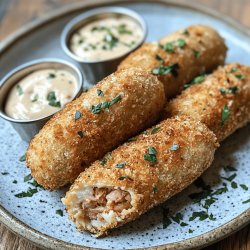 Croquetas de papa con atún