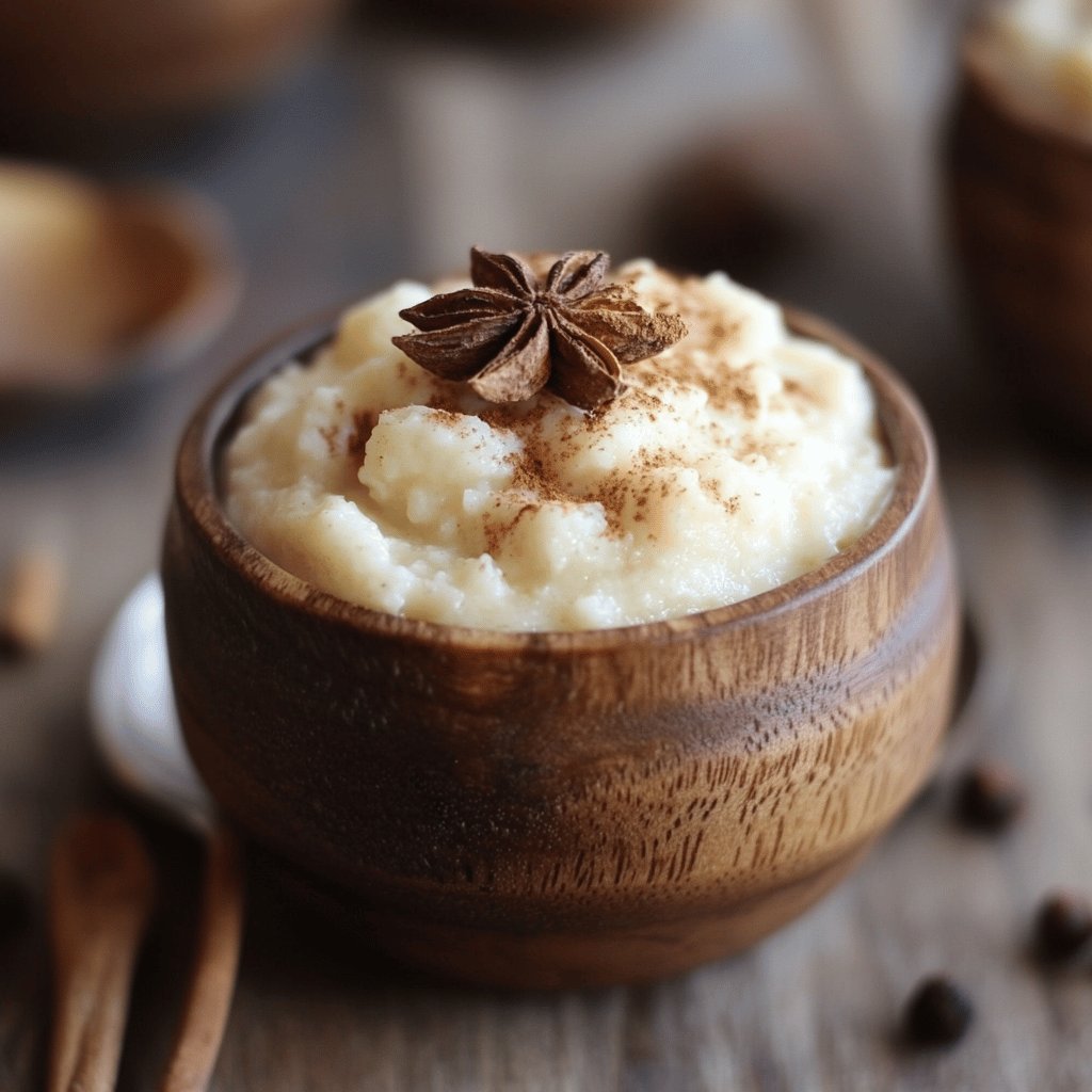 Arroz con leche sin azúcar