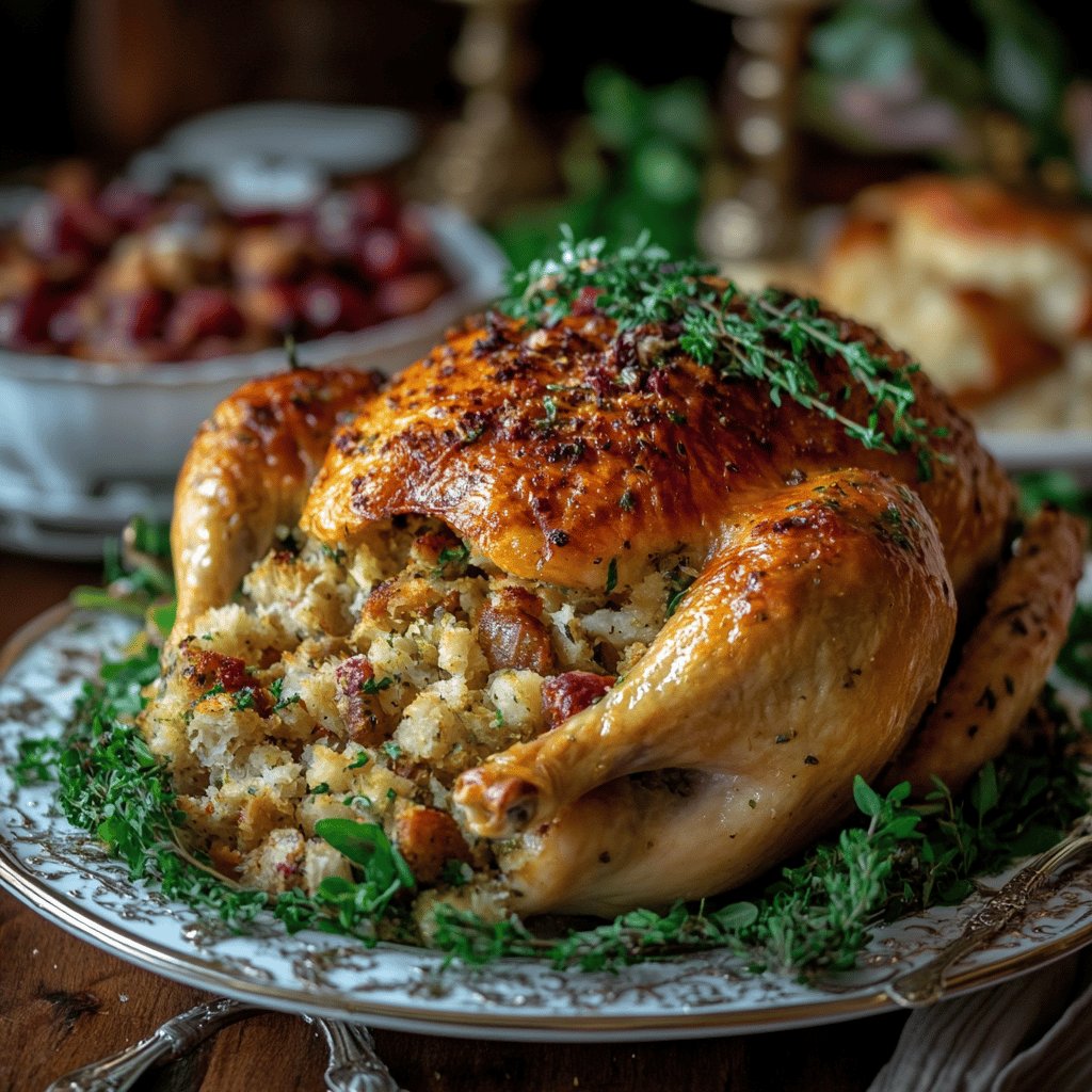 Relleno dulce para pavo