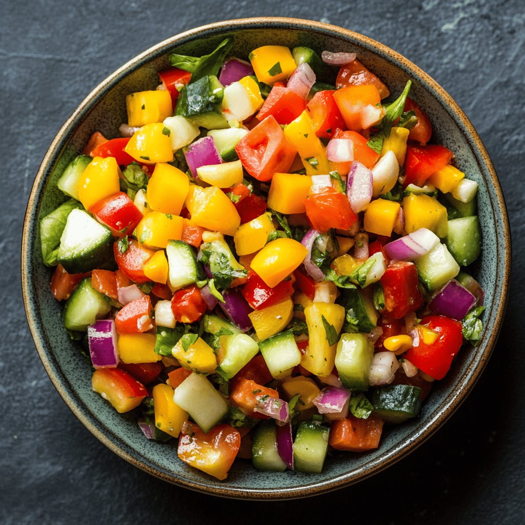 Receta de Ensalada de verduras variadas