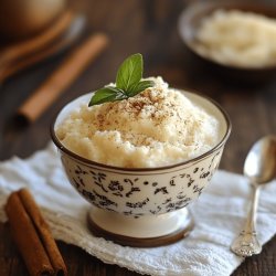 Budín con harina de arroz