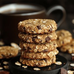 Galletas de avena y algarroba