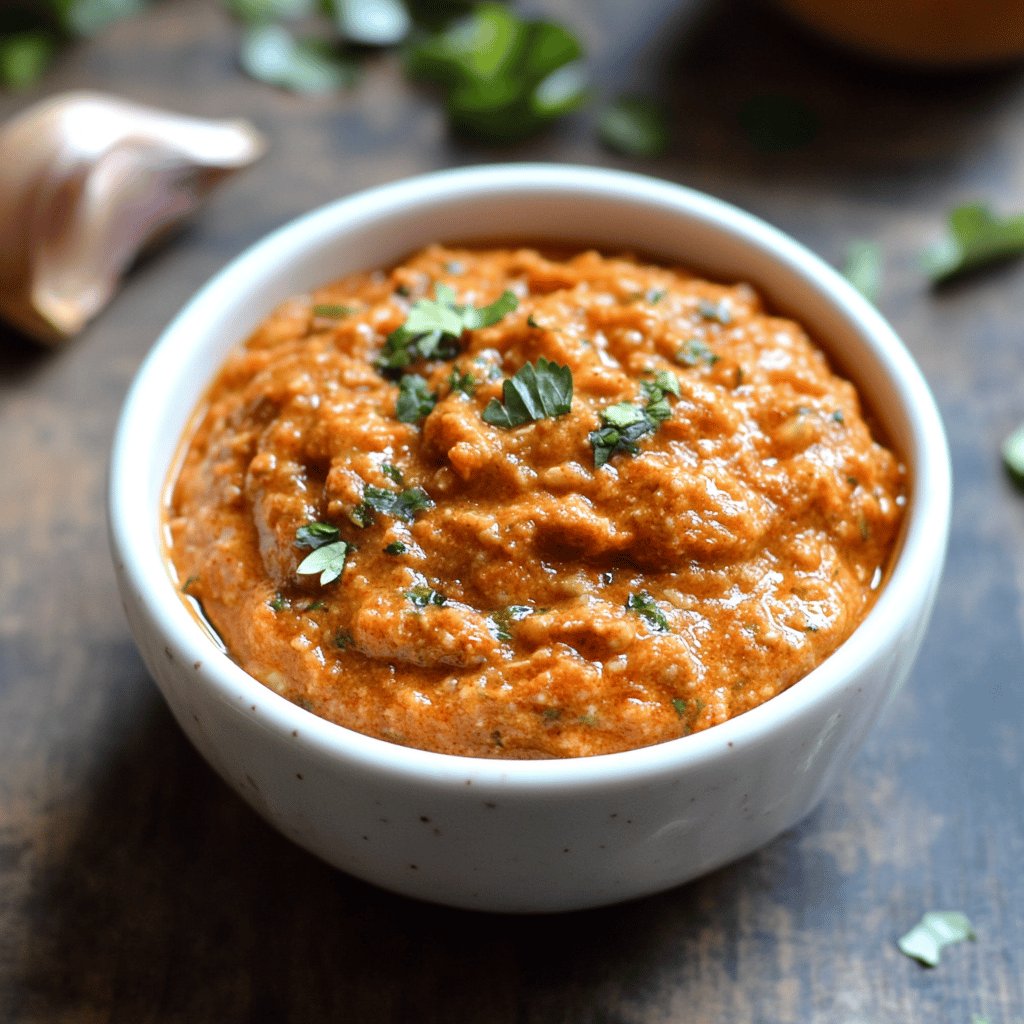 Receta de Salsa Romesco con Thermomix