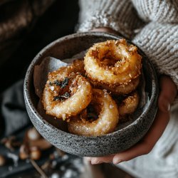 Aros de cebolla crujientes