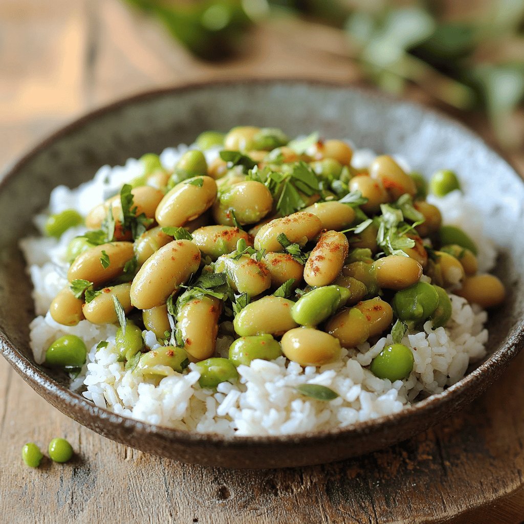 HABAS con ARROZ - Receta Fácil Paso a Paso