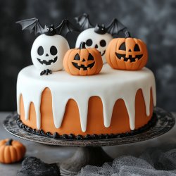 Tarta de Halloween para niños