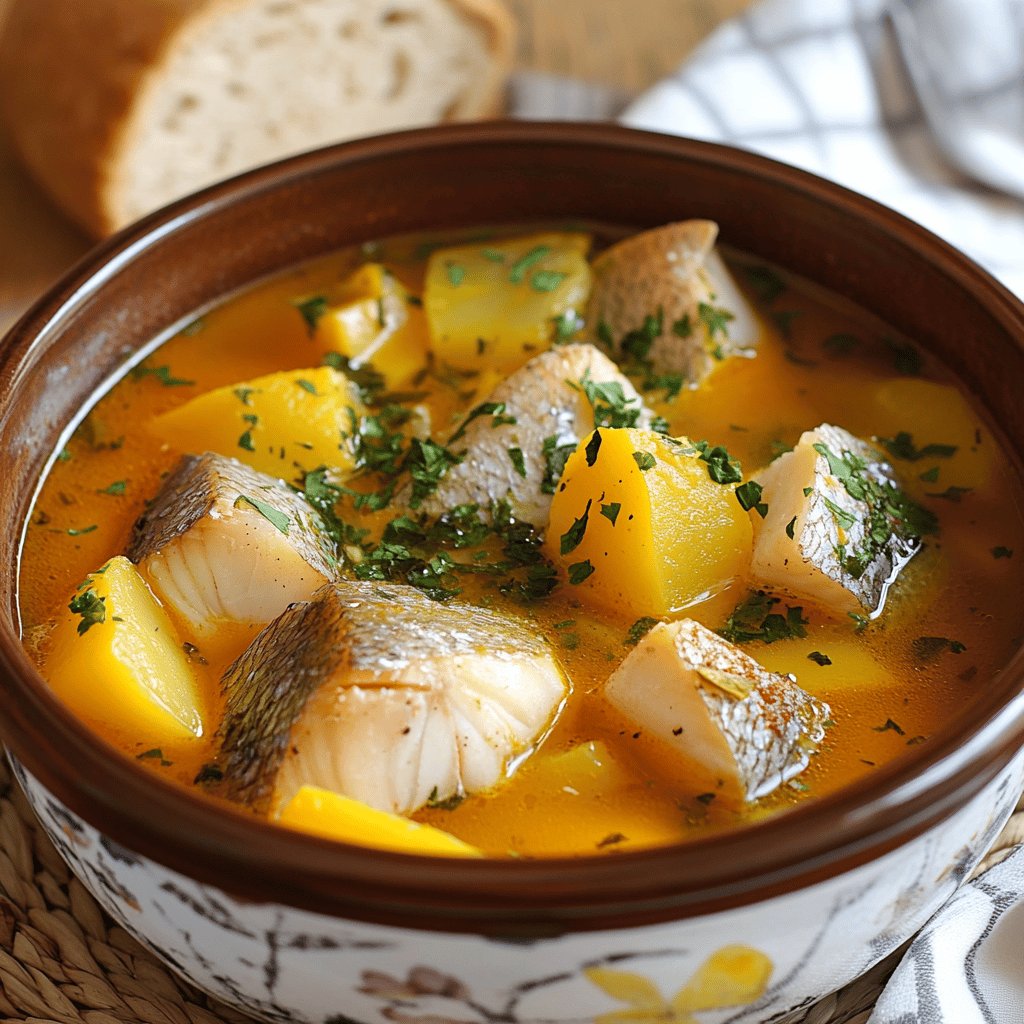 Caldo de pescado Gran Canaria