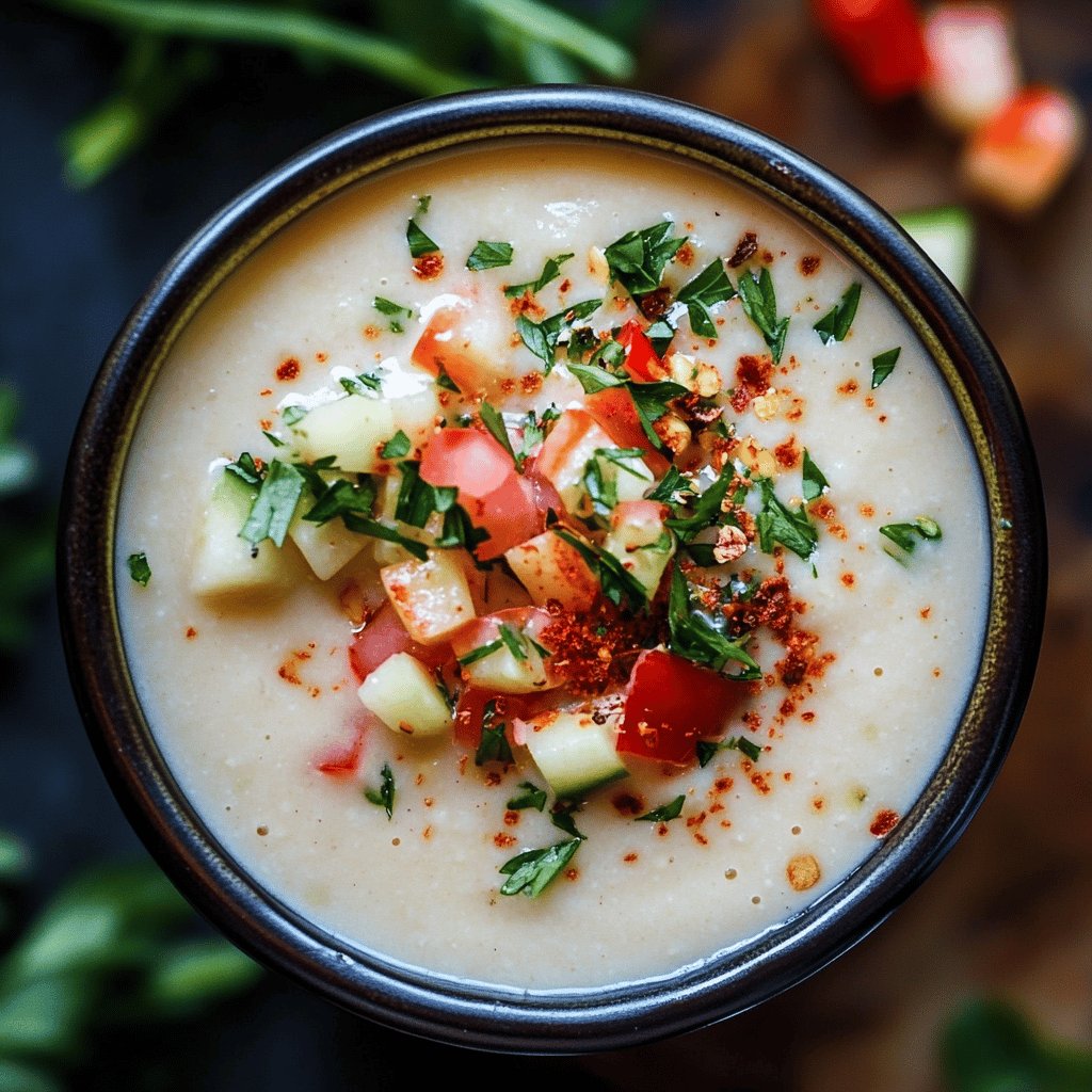 Gazpacho blanco - Receta FÁCIL