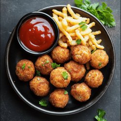 Receta de Albóndigas fritas de carne