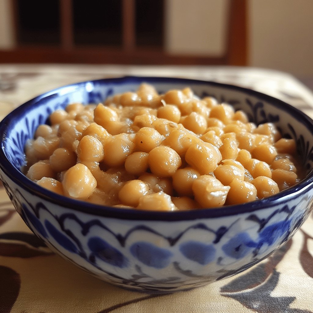 Garbanzos a la catalana