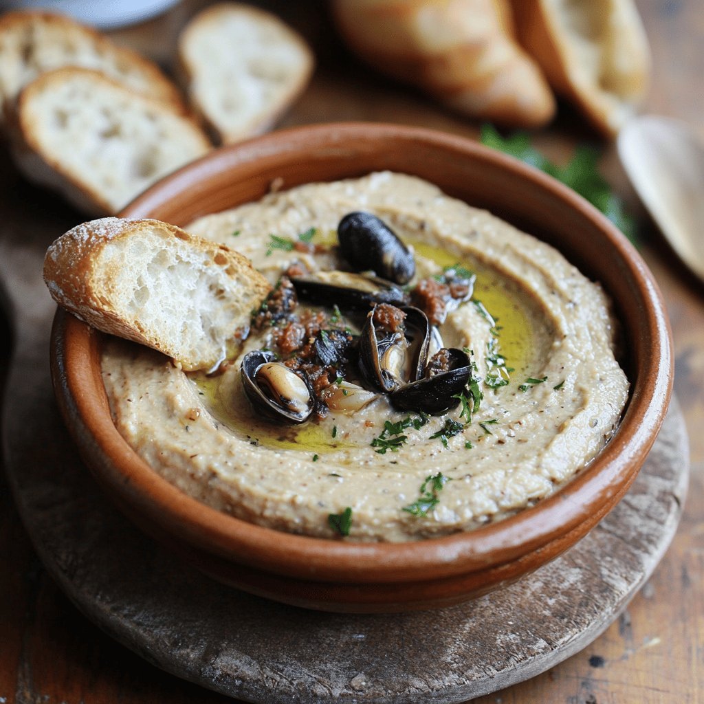 Receta de Pate de mejillones y anchoas