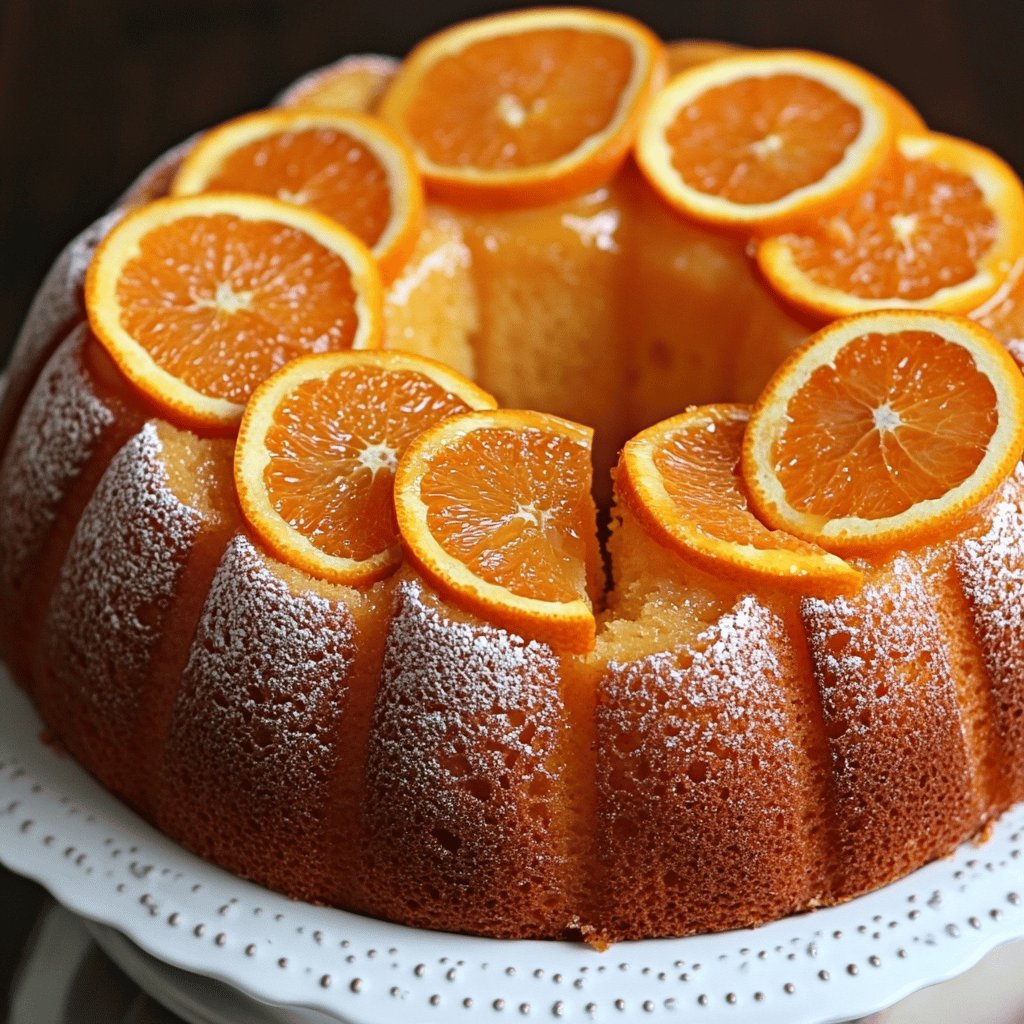 Receta de Rosca de naranja