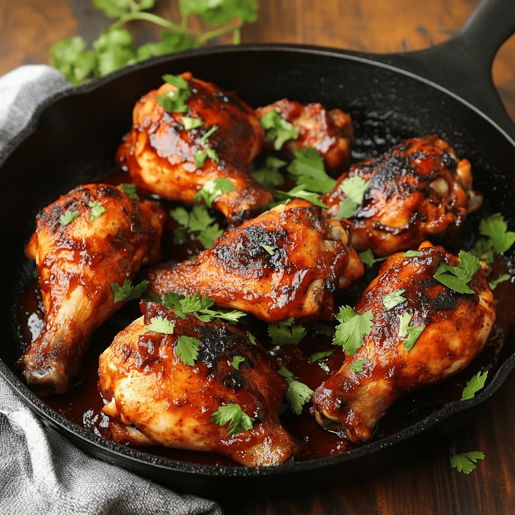 Pollo a la BBQ en 30 minutos