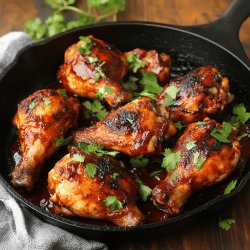 Pollo a la BBQ en 30 minutos