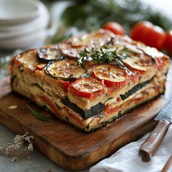 Terrina de verduras al horno