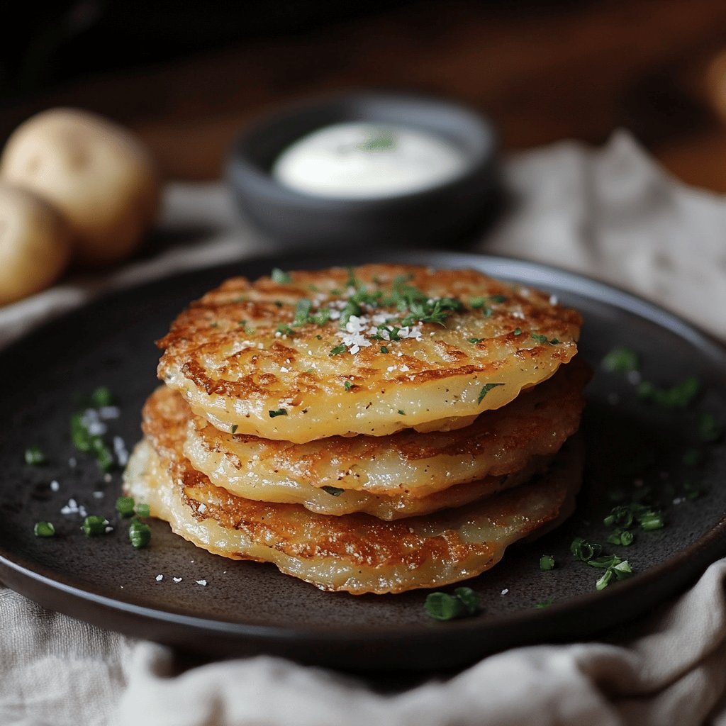 Papas Rosti con Papa Cruda