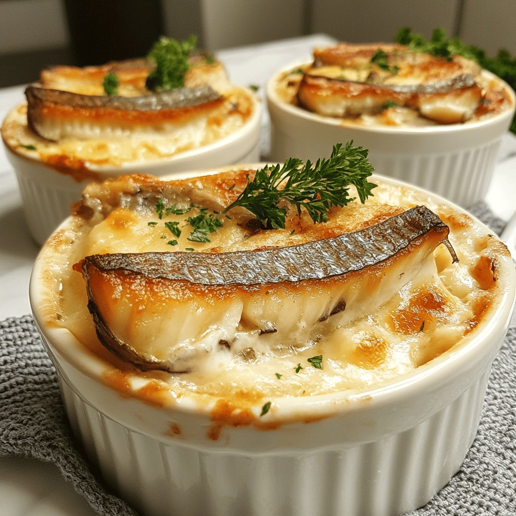 Budín de jurel al horno