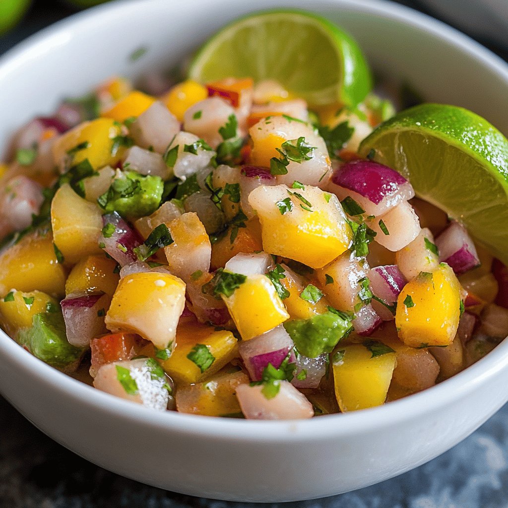 Ceviche tropical