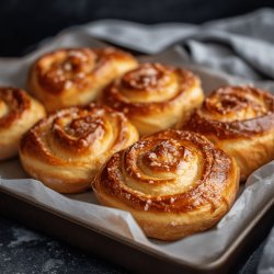 Receta de Bollos suizos caseros