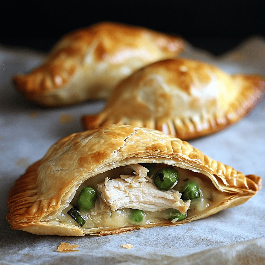 Empanadas de pollo al verdeo