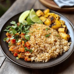 Receta de Arroz salvadoreño