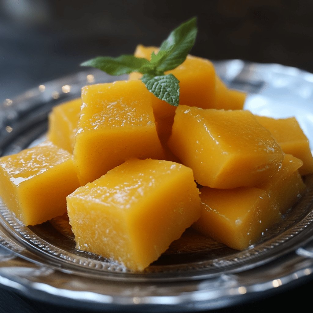 Dulce de mango casero