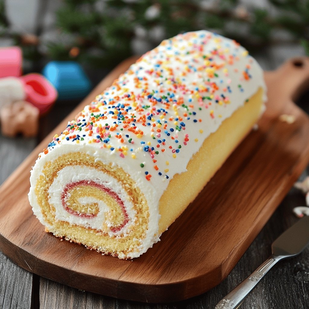 Receta de Roll Cake