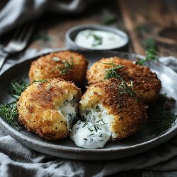 Receta de Croquetas de papa y queso crema