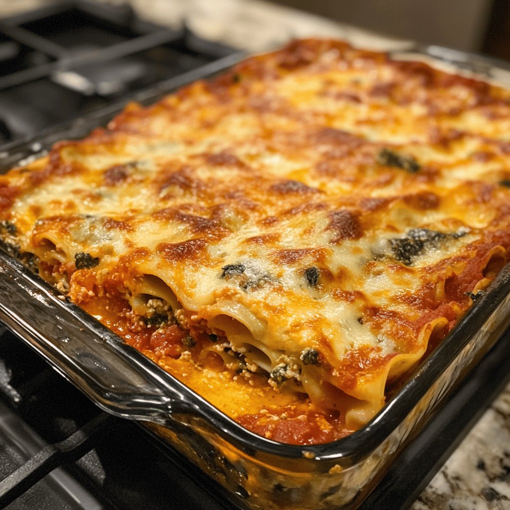 Receta de Lasaña italiana de verduras