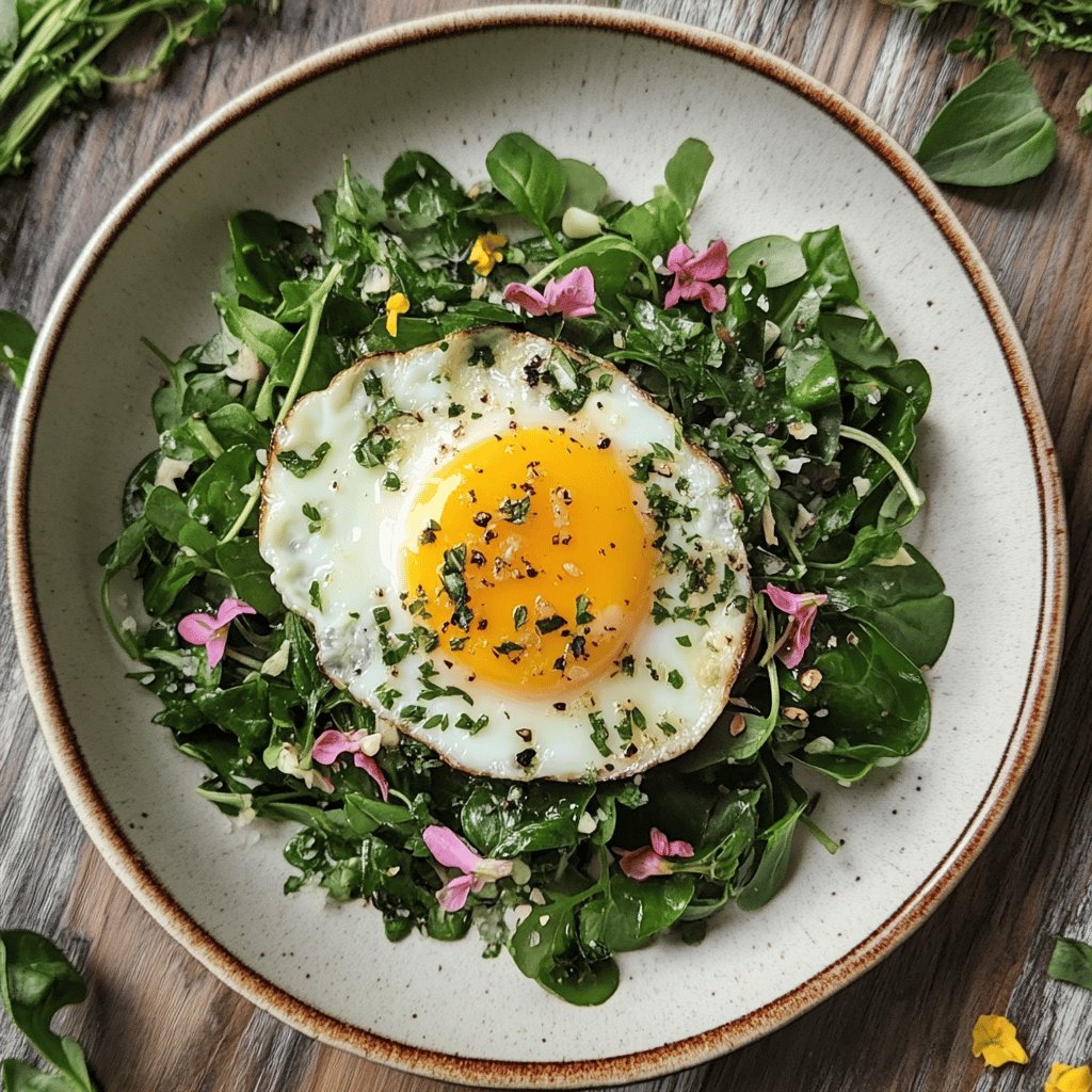 Receta de Verdolagas con Huevo