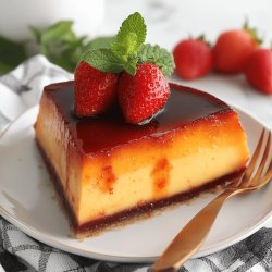 Flan napolitano al horno sin baño María