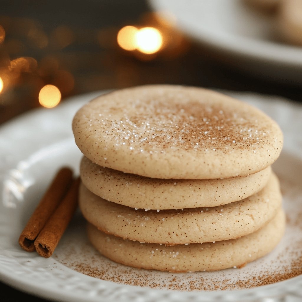 Receta de Galletas de canela y azúcar