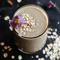 Licuado de avena, miel y amaranto