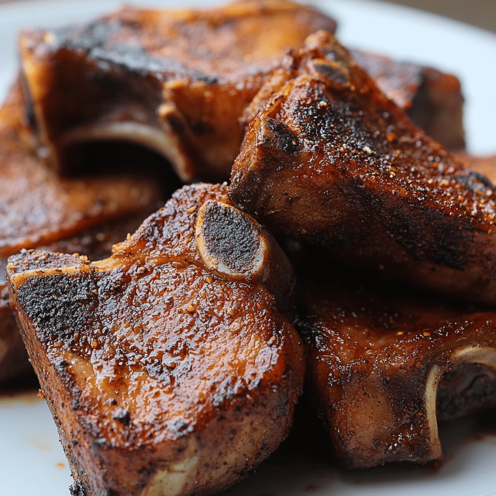 Receta de Chuletas Ahumadas Fritas