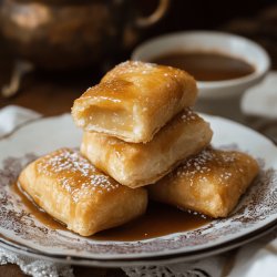 Receta de Miguelitos con dulce de leche