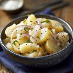 Ensalada de papas y cebollas