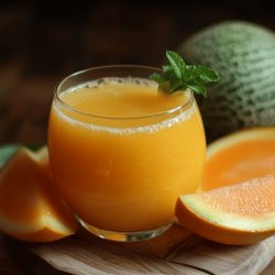 Jugo de melón y naranja