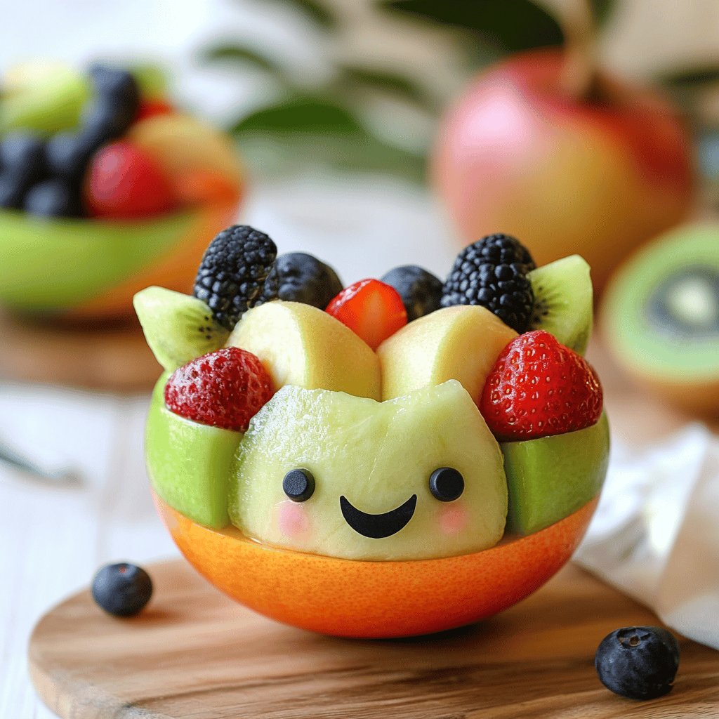 Ensalada de frutas para niños