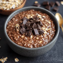 Receta de Avena de Chocolate