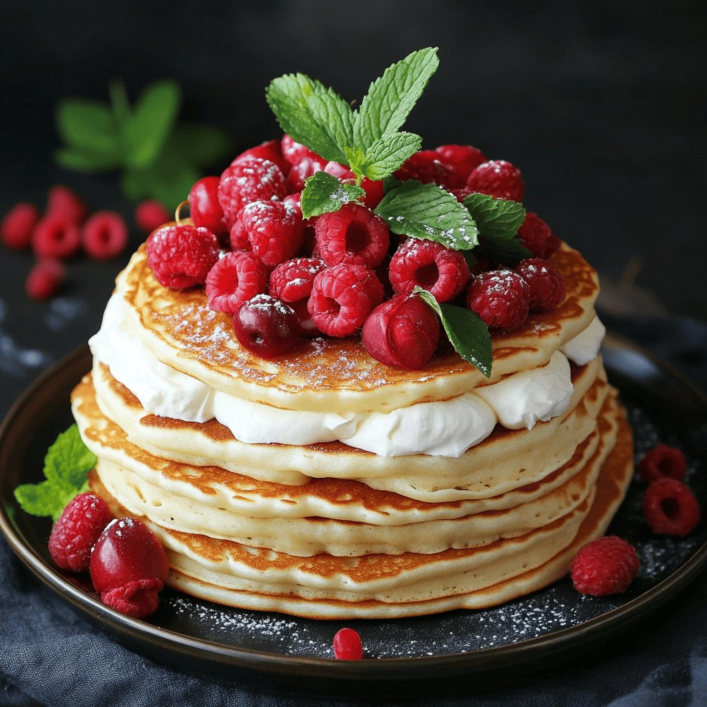 Receta de Tortitas con Nata