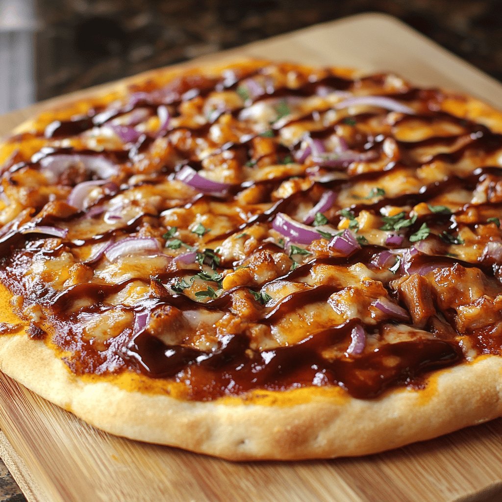Receta de Pizza Barbacoa Fácil