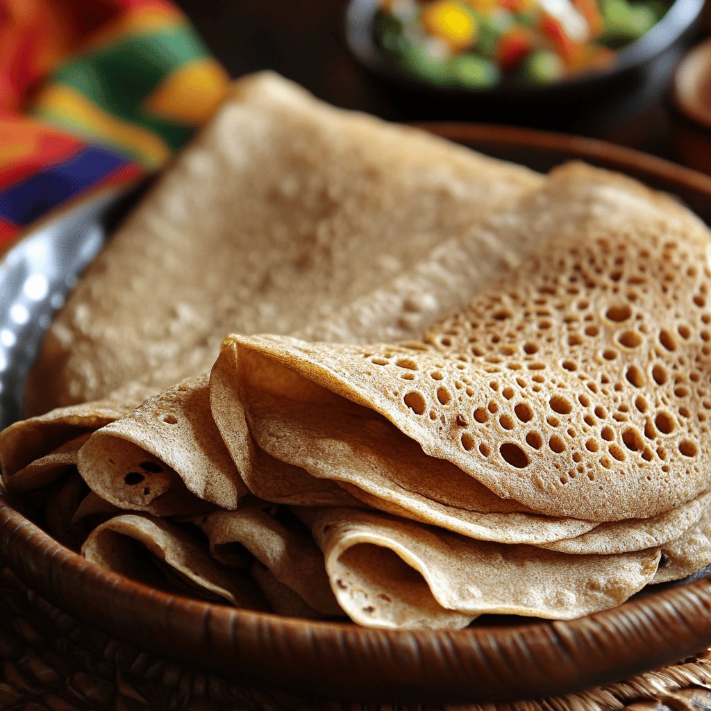 Receta de Injera etíope