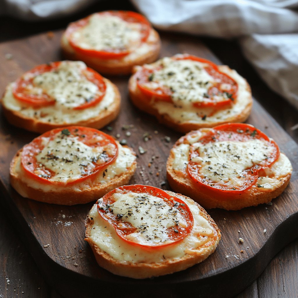 Receta de Mini pizzas con pan de molde