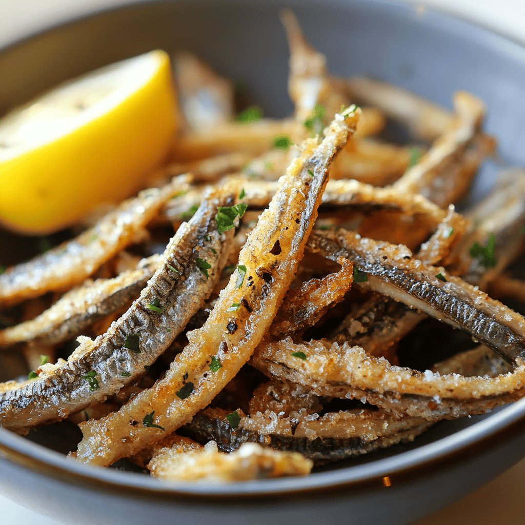 Receta de Boquerones fritos adobados