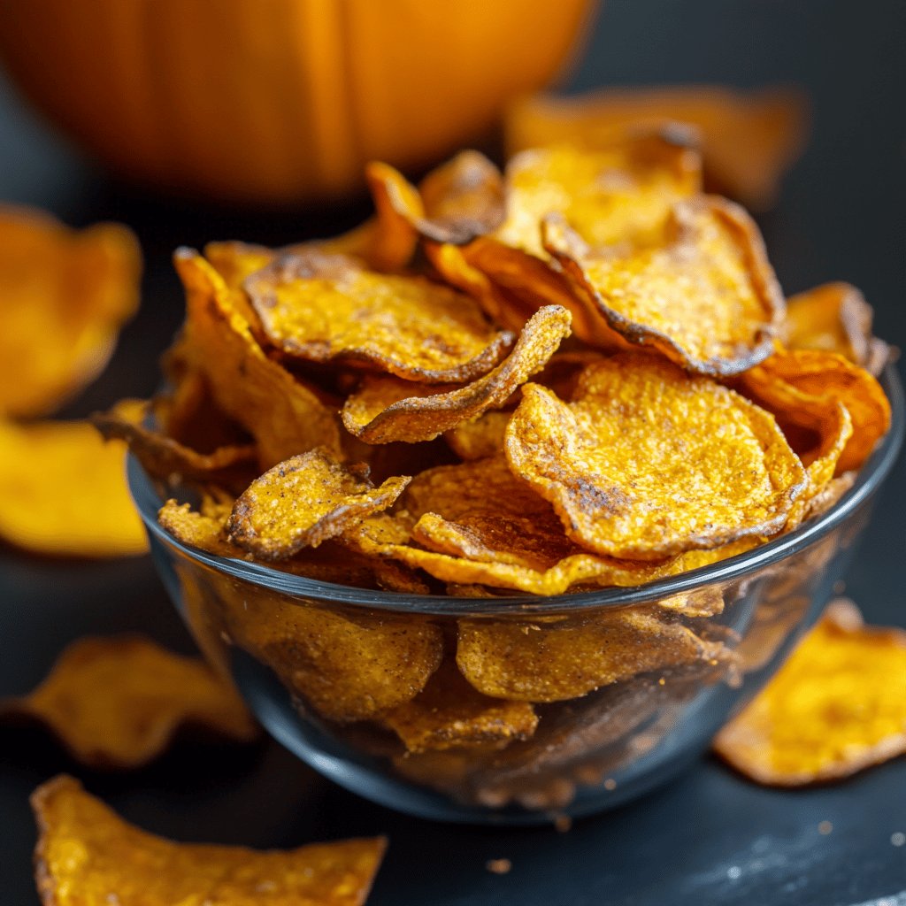 Chips de calabaza - Receta FÁCIL