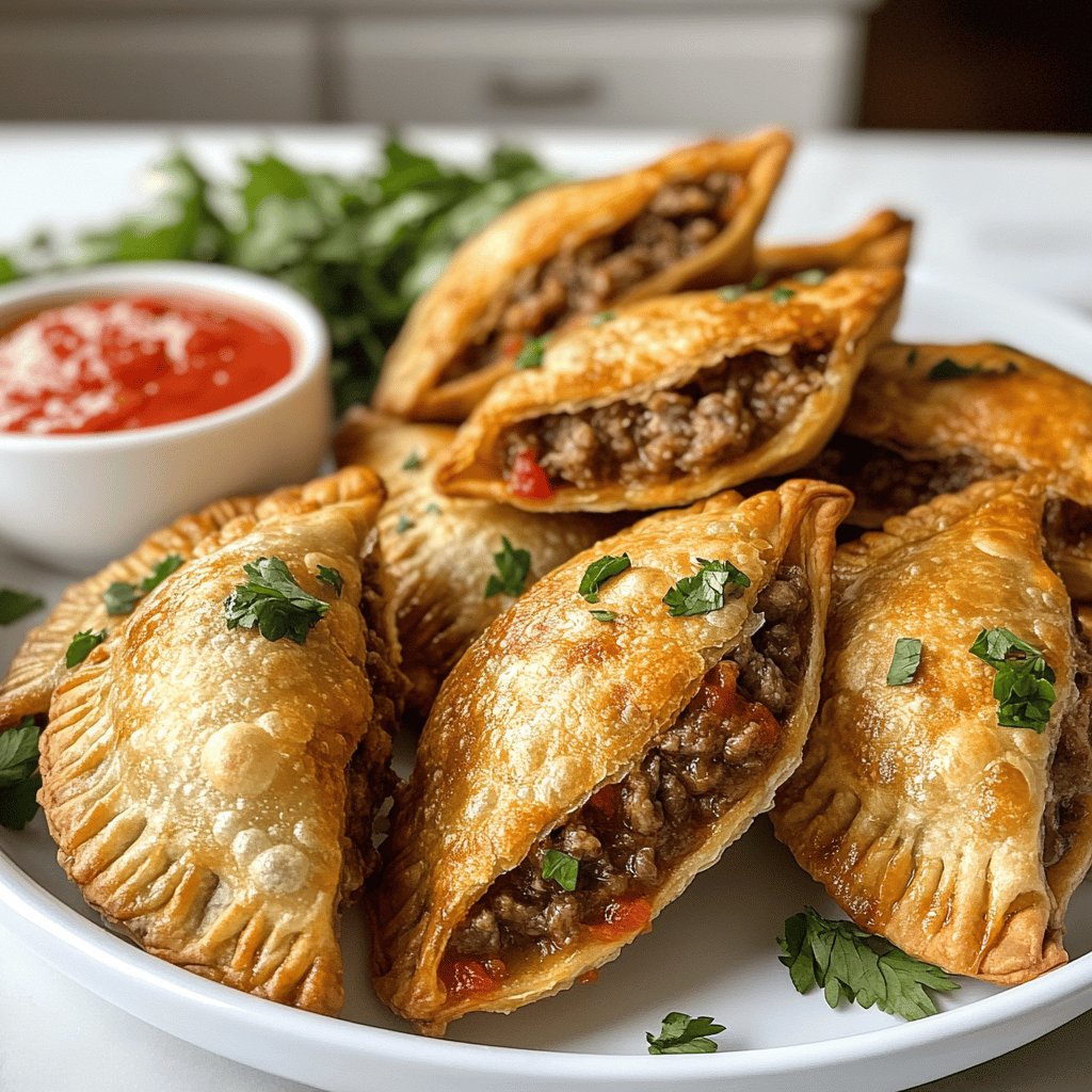 Empanadas de carne fritas