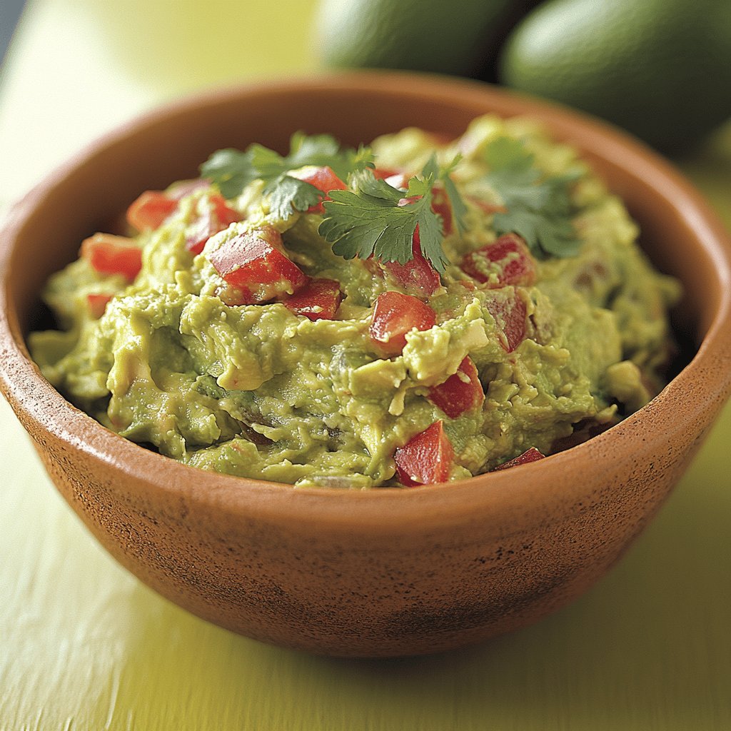 Receta de Guacamole original