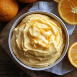 Receta de Crema pastelera de naranja