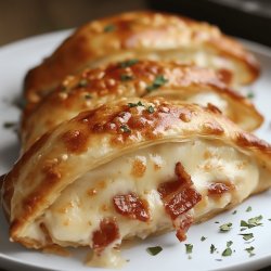 Empanada de queso y bacón